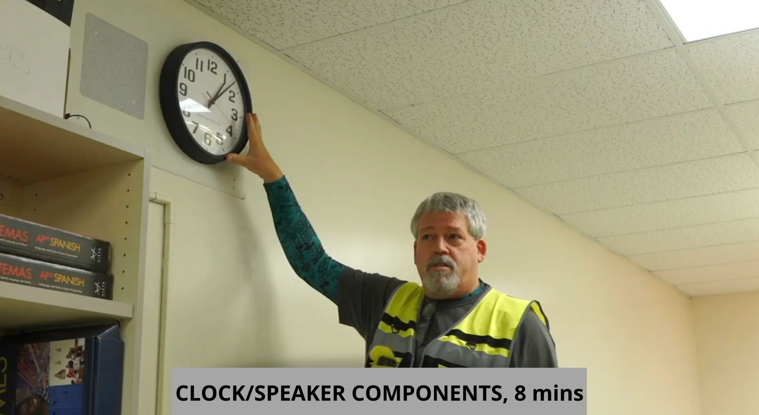 "CLOCK/SPEAKER COMPONENTS" Instructional Video