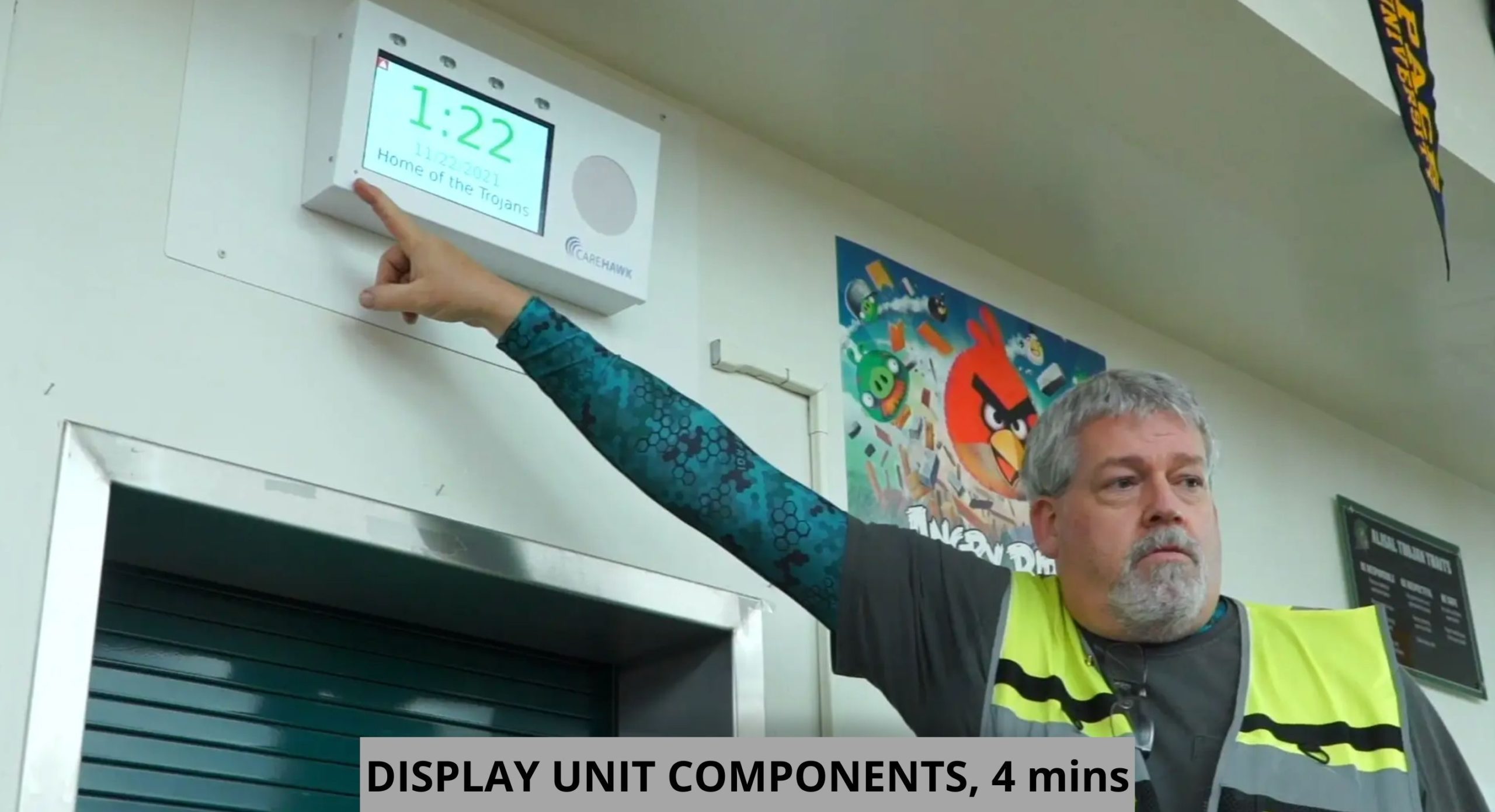 "DISPLAY UNIT COMPONENTS" Instructional Video