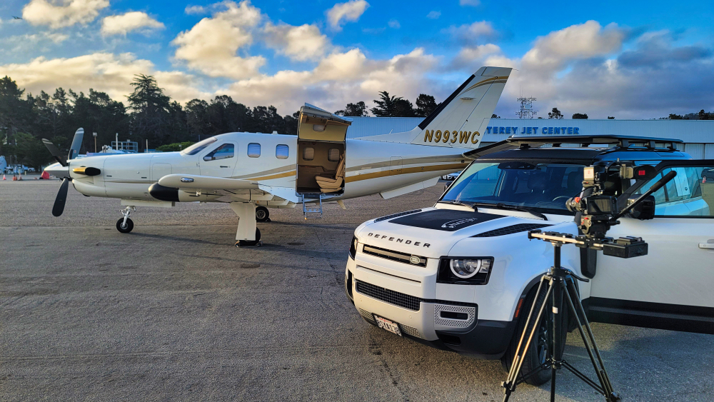 MPI Jet owned by Tim Allen Properties with Mike Buffo's camera in the foreground