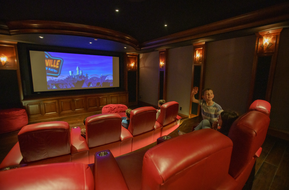 26074 Mulberry Ln, Los Altos Hills, CA by Nicholas French, a video by Mike Buffo of House of 8 Media home theater