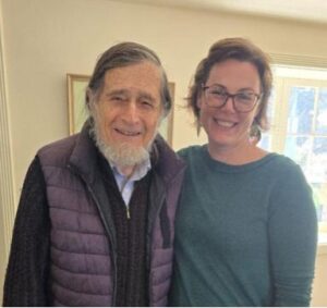 Elliot Ruchowitz-Roberts and Brittney Buffo